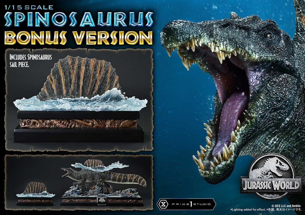Jurassic World Rebirth (Film) Legacy Museum Collection Statue 1/15 Spinosaurus Bonus Version 39 cm - Prime 1 Studio Statues & Busts