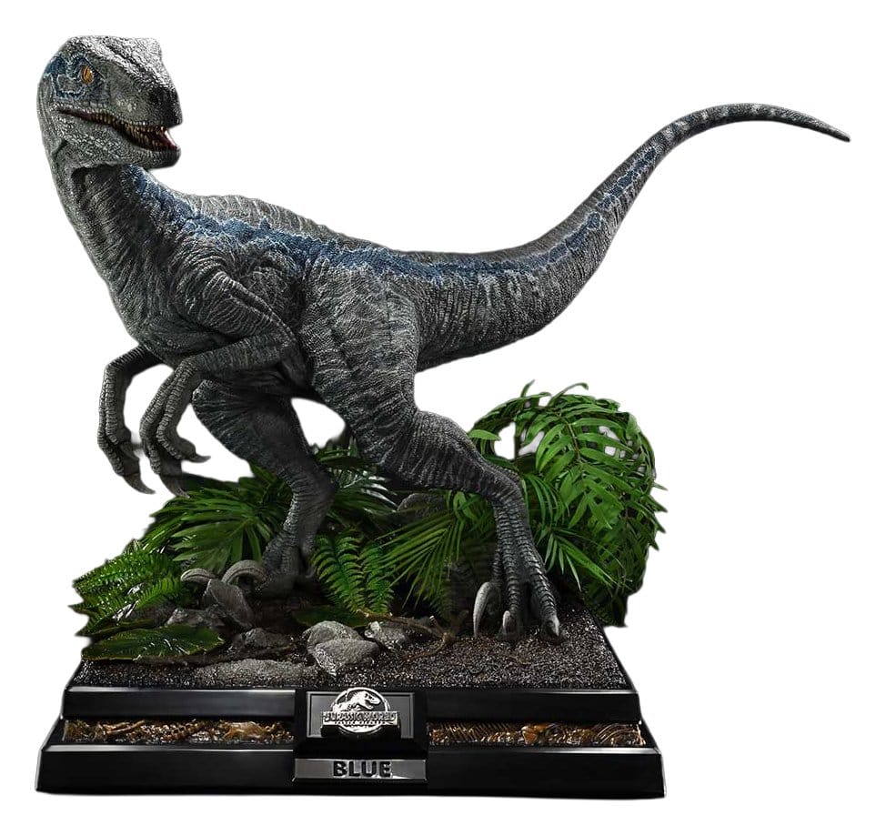 Jurassic World: Fallen Kingdom (Film) Legacy Museum Collection Statue 1/2 Blue 88 cm - Prime 1 Studio Statues