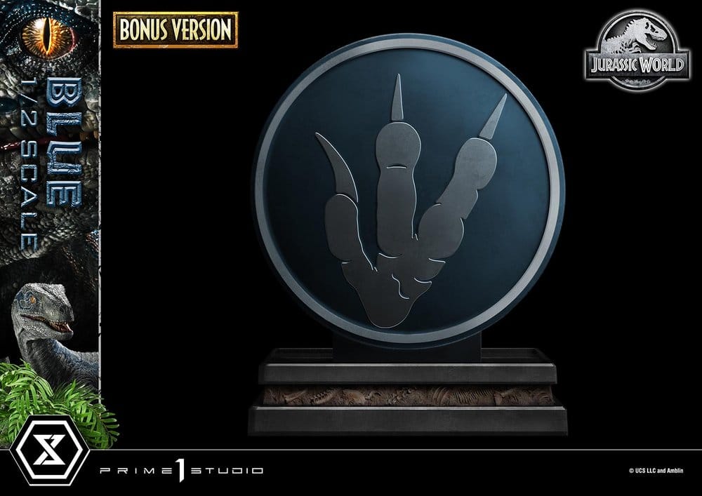 Jurassic World: Fallen Kingdom (Film) Legacy Museum Collection Statue 1/2 Blue Bonus Version 88 cm - Prime 1 Studio Statues