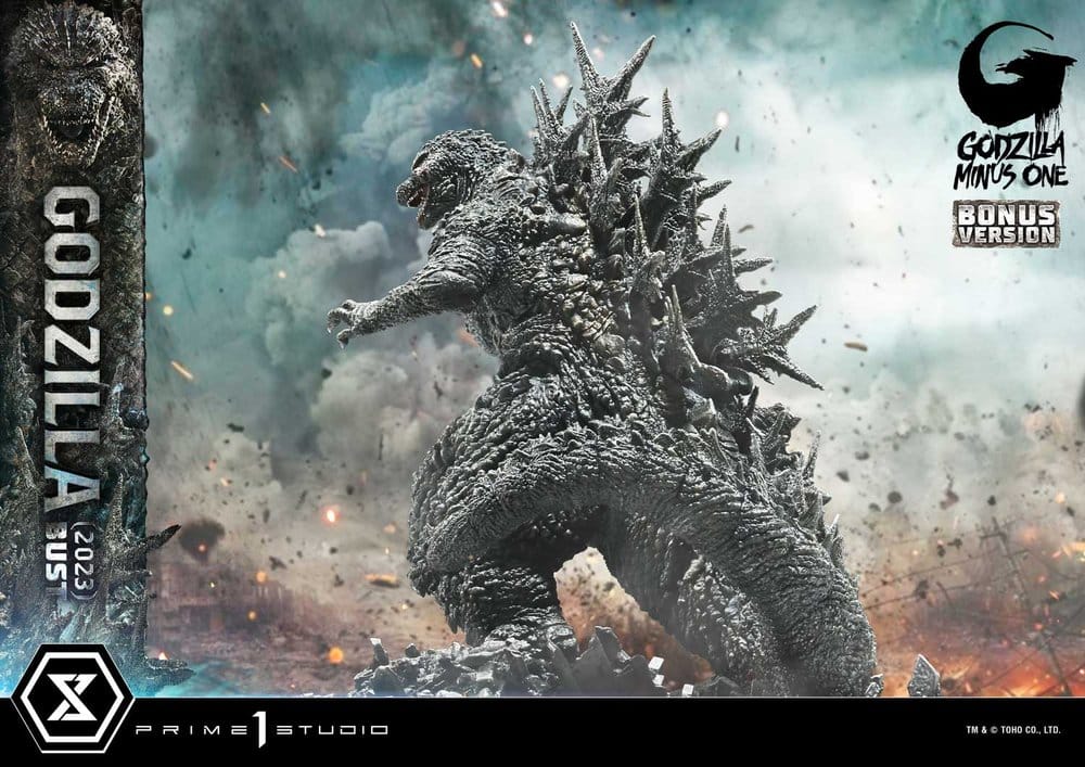 Godzilla Minus One (Film) Life Size Bust 1/1 Godzilla 2023 Bonus Ver. 87 cm - Prime 1 Studio Statues & Busts