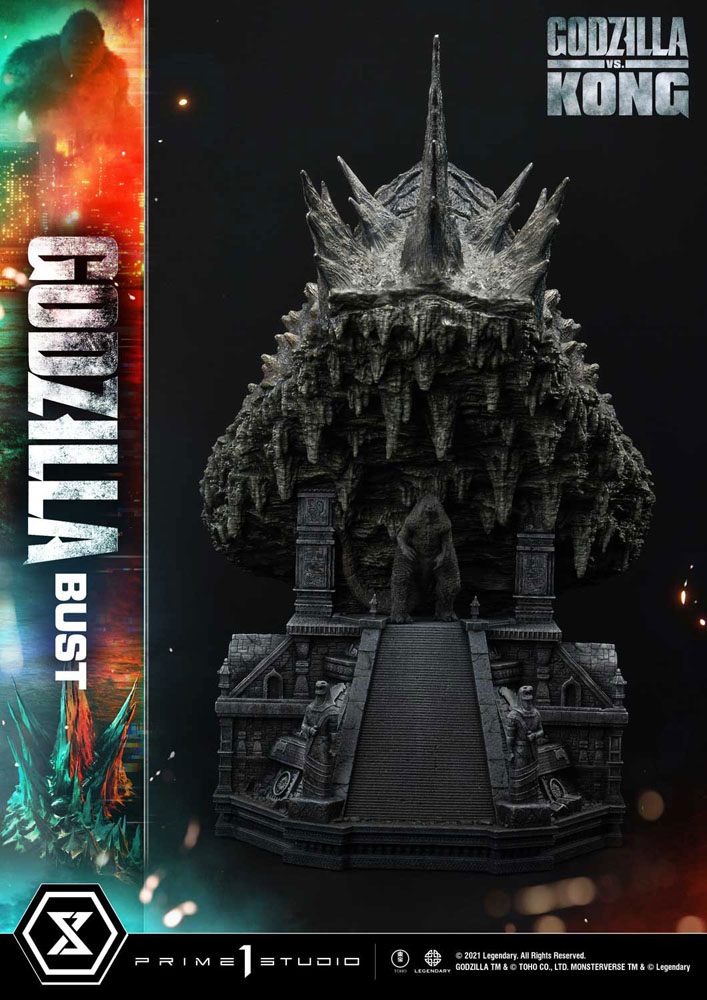Godzilla vs Kong Bust Godzilla Bonus Version 75 cm - Prime 1 Studio Statues & Busts