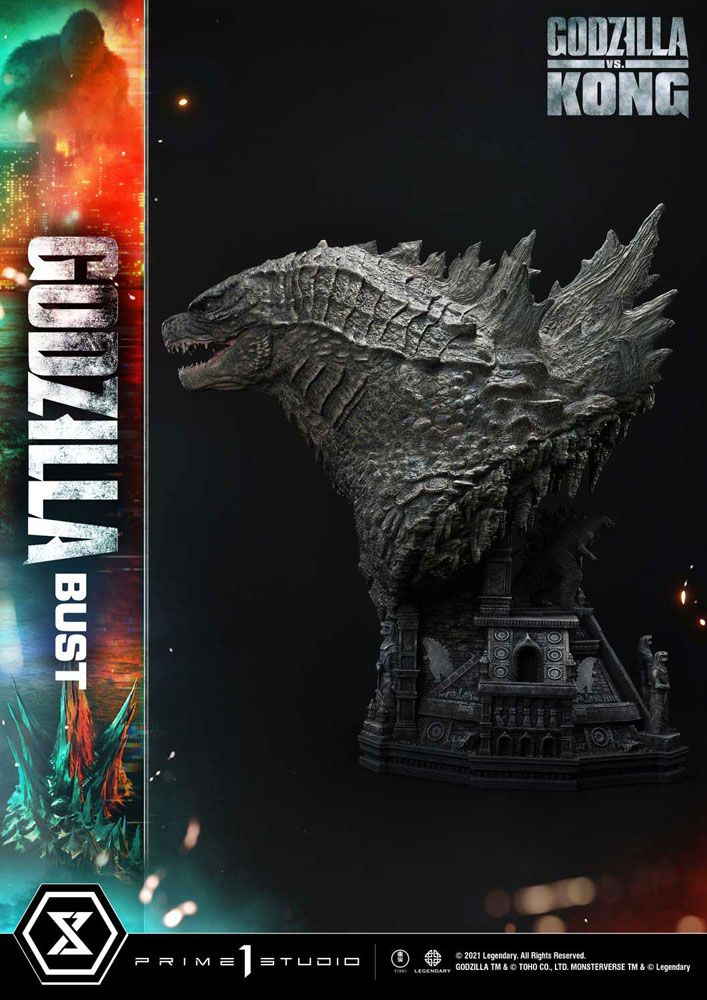 Godzilla vs Kong Bust Godzilla Bonus Version 75 cm - Prime 1 Studio Statues & Busts