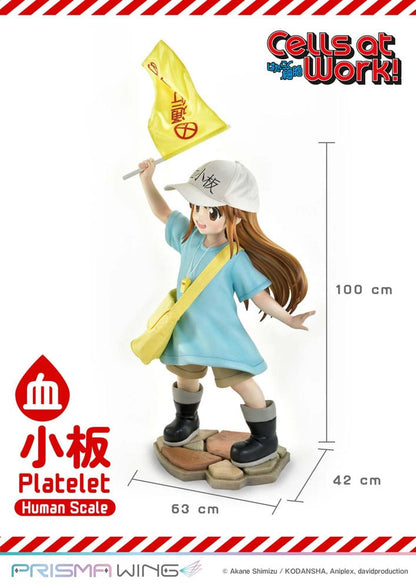 Cells at Work! Life Scale Masterline Series Statue Platelet 100 cm - Prime 1 Studio Statues & Busts