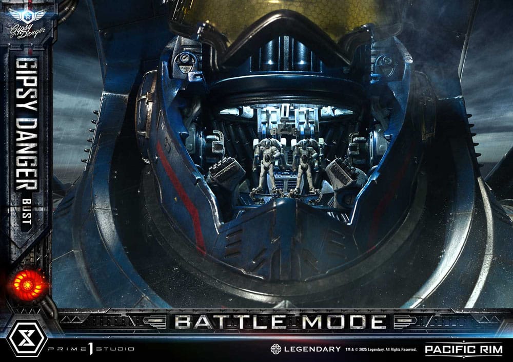 Pacific Rim Life Size Bust 1/1 Gipsy Danger Battle Mode 75 cm - Prime 1 Studio Statues & Busts
