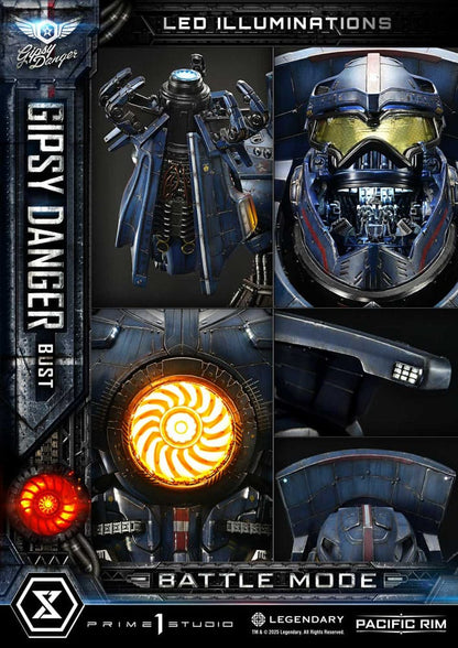 Pacific Rim Life Size Bust 1/1 Gipsy Danger Battle Mode 75 cm - Prime 1 Studio Statues & Busts