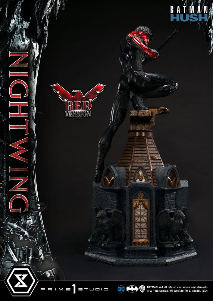 Batman Hush Statue Nightwing Red Version 87 cm - Prime 1 Studio Statues