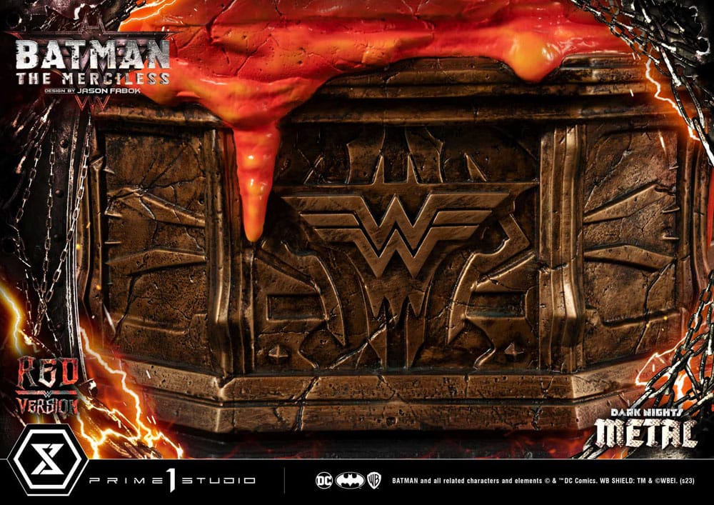 Dark Nights: Death Metal Statue 1/3 The Mericless Red Version 111 cm - Prime 1 Studio Statues & Busts