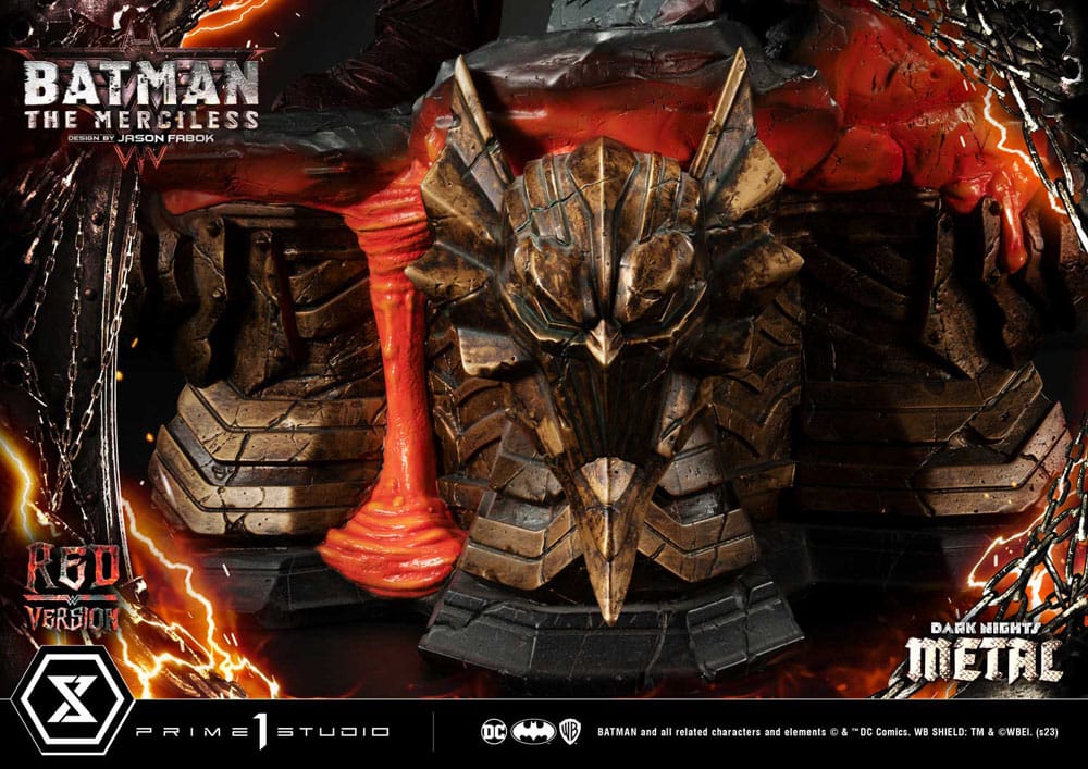 Dark Nights: Death Metal Statue 1/3 The Mericless Red Version 111 cm - Prime 1 Studio Statues & Busts