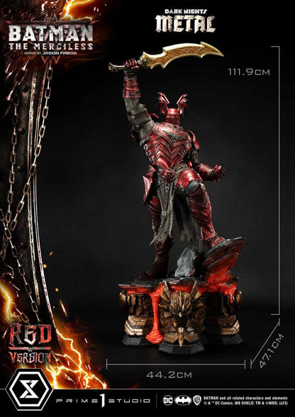 Dark Nights: Death Metal Statue 1/3 The Mericless Red Version 111 cm - Prime 1 Studio Statues & Busts