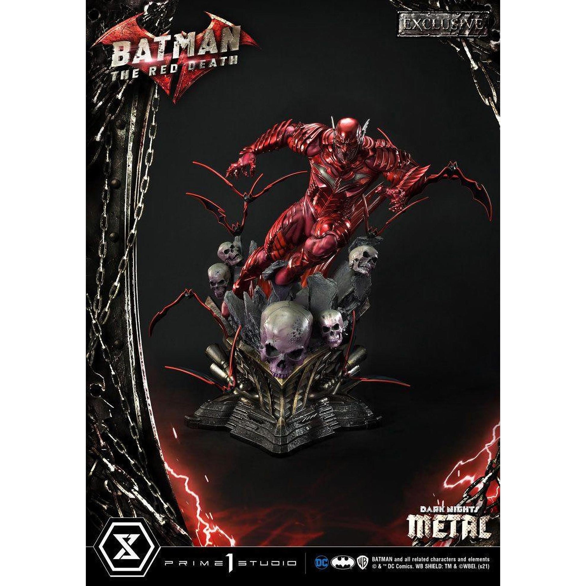 Dark Nights: Metal Statues 1/3 The Red Death & The Red Death Exclusive 75 cm Assortment 3 - Prime 1 Studio Statues & Busts