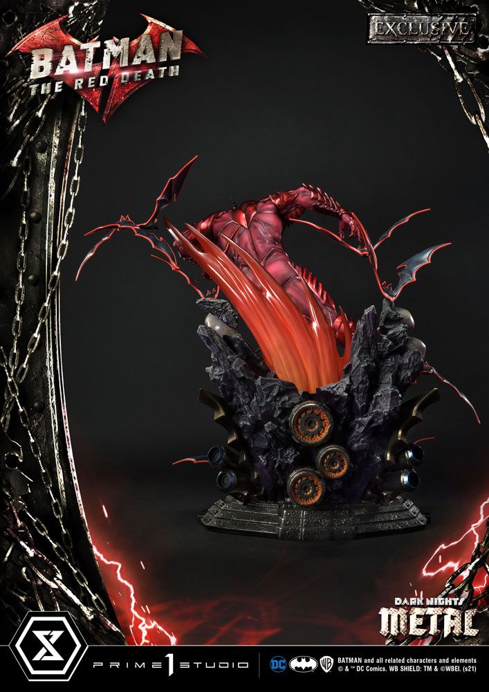 Dark Nights: Metal Statues 1/3 The Red Death & The Red Death Exclusive 75 cm Assortment 3 - Prime 1 Studio Statues & Busts