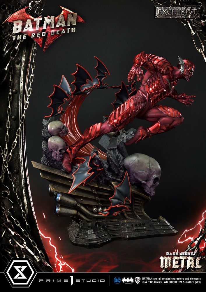 Dark Nights: Metal Statues 1/3 The Red Death & The Red Death Exclusive 75 cm Assortment 3 - Prime 1 Studio Statues & Busts