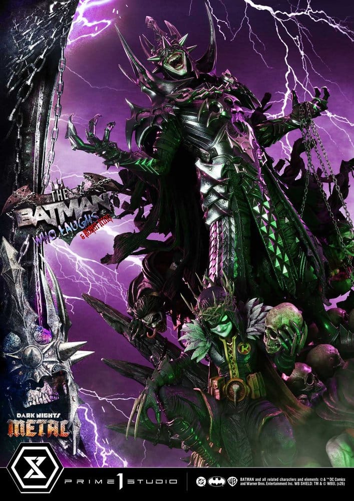 DC Comics Museum Masterline Statue 1/3 Dark Nights: Death Metal The Batman Who Laughs & Robin King 85 cm - Prime 1 Studio Statues & Busts