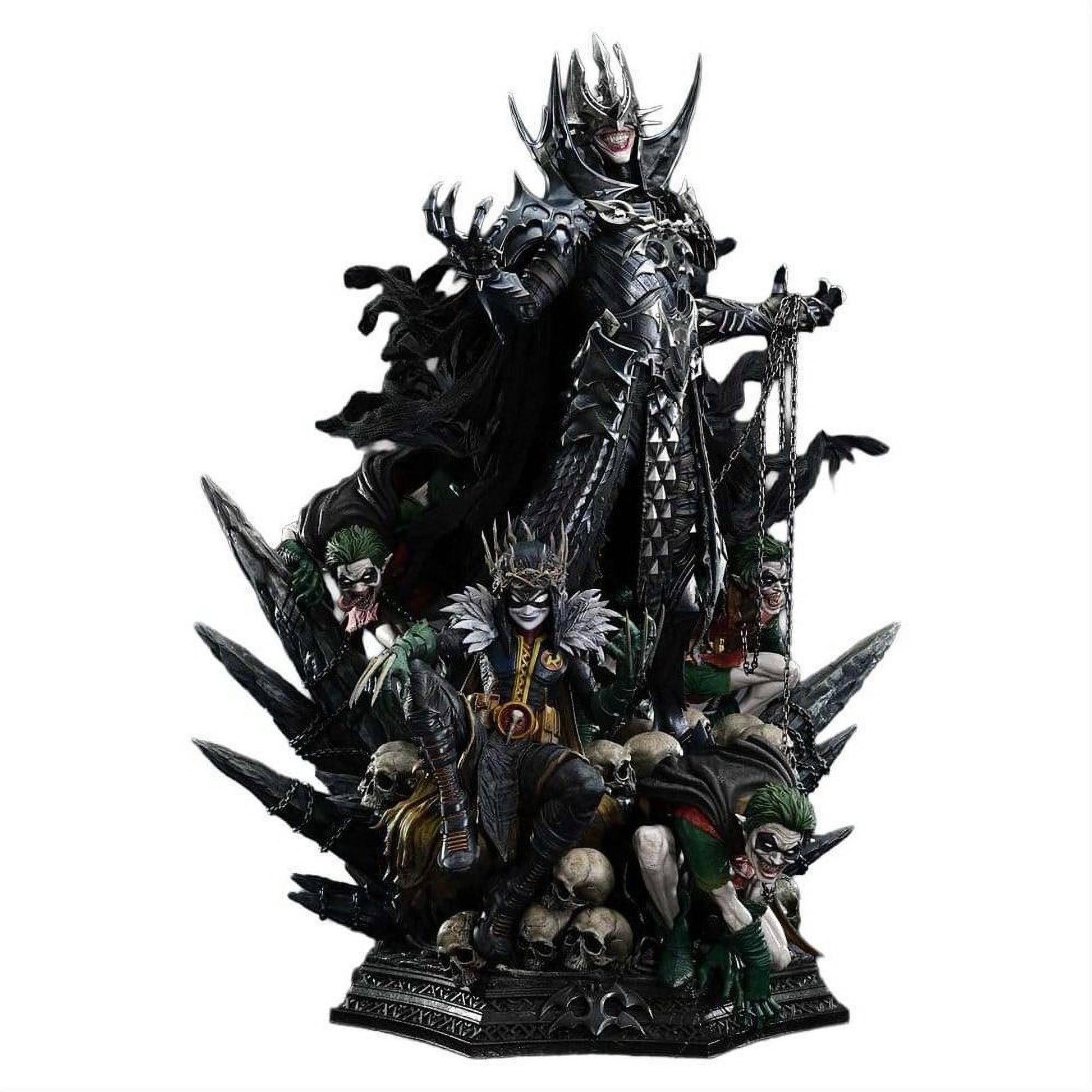 DC Comics Museum Masterline Statue 1/3 Dark Nights: Death Metal The Batman Who Laughs & Robin King Deluxe Version 85 cm - Prime 1 Studio Statues & Busts
