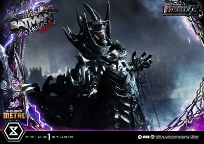 DC Comics Museum Masterline Statue 1/3 Dark Nights: Death Metal The Batman Who Laughs & Robin King Deluxe Version 85 cm - Prime 1 Studio Statues & Busts