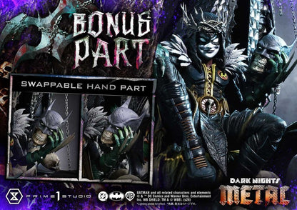 DC Comics Museum Masterline Statue 1/3 Dark Nights: Death Metal The Batman Who Laughs & Robin King DX Bonus 85 cm - Prime 1 Studio Statues & Busts