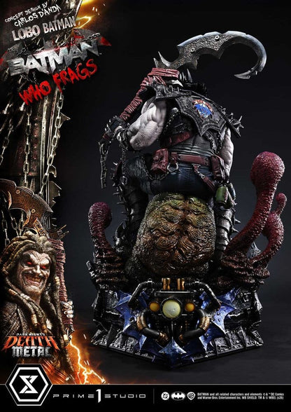 Dark Nights: Death Metal Museum Masterline Statue 1/3 Lobo Batman: Batman Who Frags 81 cm
