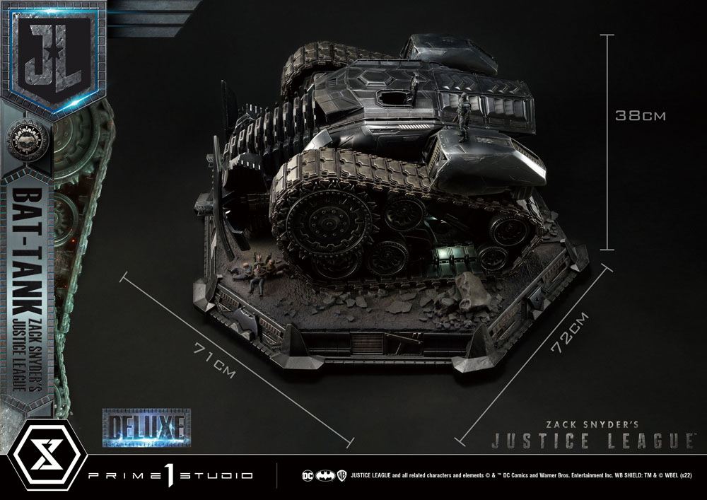 Zack Snyder's Justice League Museum Masterline Diorama Bat-Tank Deluxe Version 36 cm - Prime 1 Studio Dioramas