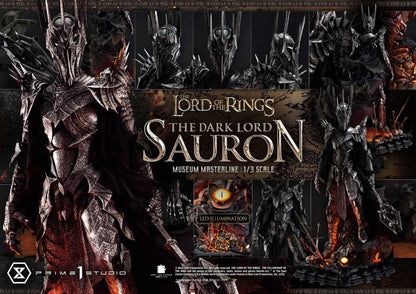 Lord of the Rings Museum Masterline Series Statue 1/3 The Dark Lord Sauron 117 cm - Prime 1 Studio Statues & Busts