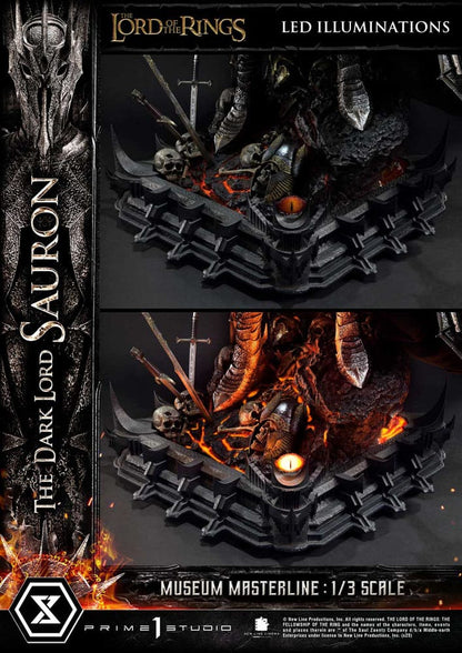Lord of the Rings Museum Masterline Series Statue 1/3 The Dark Lord Sauron 117 cm - Prime 1 Studio Statues & Busts