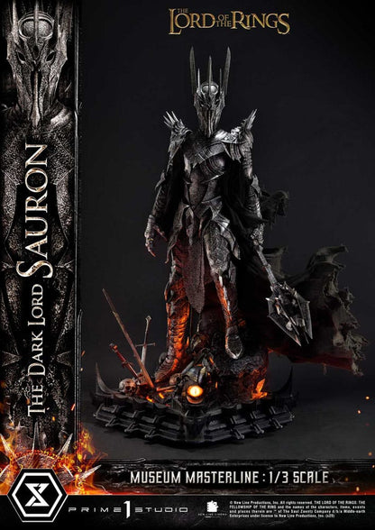 Lord of the Rings Museum Masterline Series Statue 1/3 The Dark Lord Sauron 117 cm - Prime 1 Studio Statues & Busts