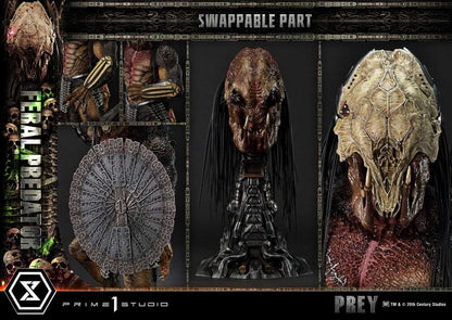 Prey (Movie) Museum Masterline Series Statue 1/3 Feral Predator 89 cm - Prime 1 Studio Statues & Busts