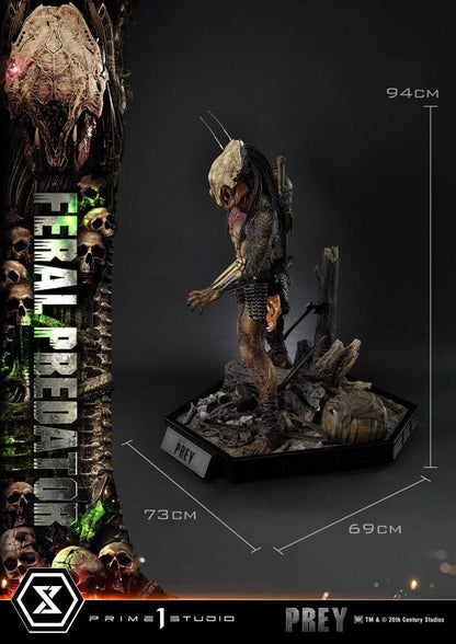 Prey (Movie) Museum Masterline Series Statue 1/3 Feral Predator 89 cm - Prime 1 Studio Statues & Busts