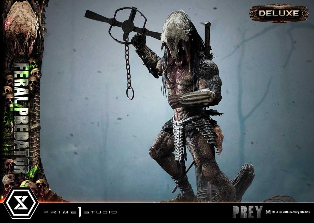 Prey (Movie) Museum Masterline Series Statue 1/3 Feral Predator Deluxe Version 89 cm - Prime 1 Studio Statues