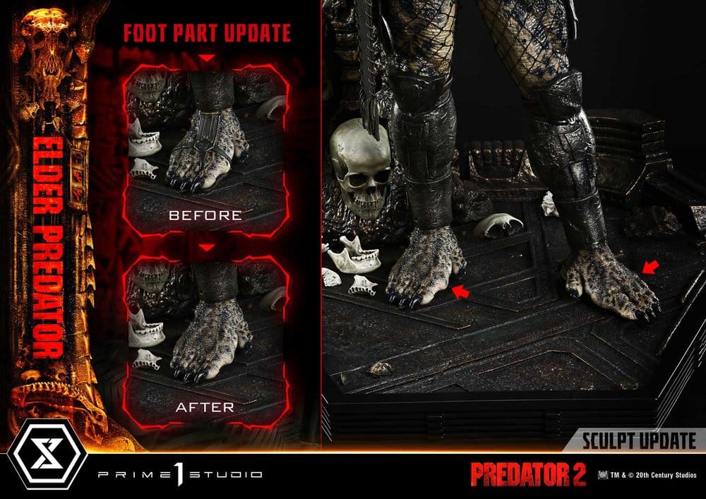 Predator 2 (Film) Museum Masterline Statue 1/3 Elder Predator - Prime 1 Studio Statues