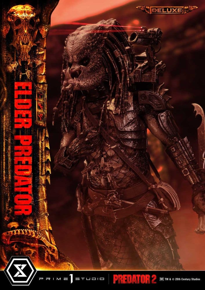 Predator 2 (Film) Museum Masterline Statue 1/3 Elder Predator Deluxe Version