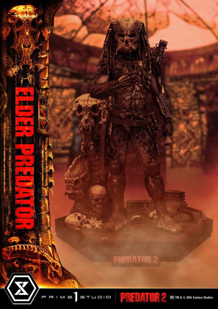 Predator 2 (Film) Museum Masterline Statue 1/3 Elder Predator Deluxe Version