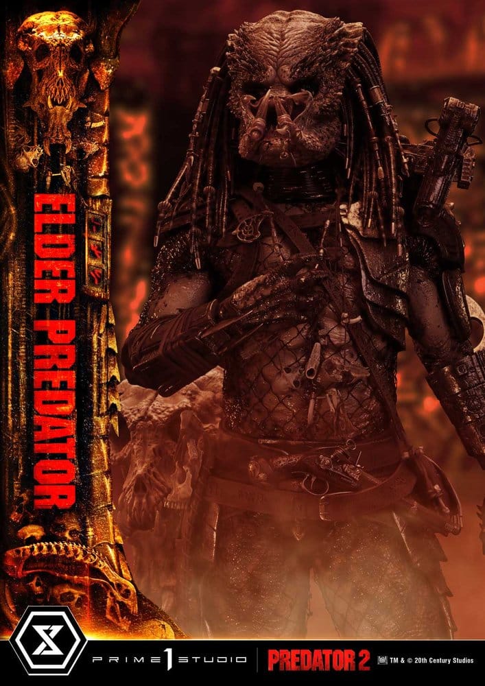 Predator 2 (Film) Museum Masterline Statue 1/3 Elder Predator Deluxe Version