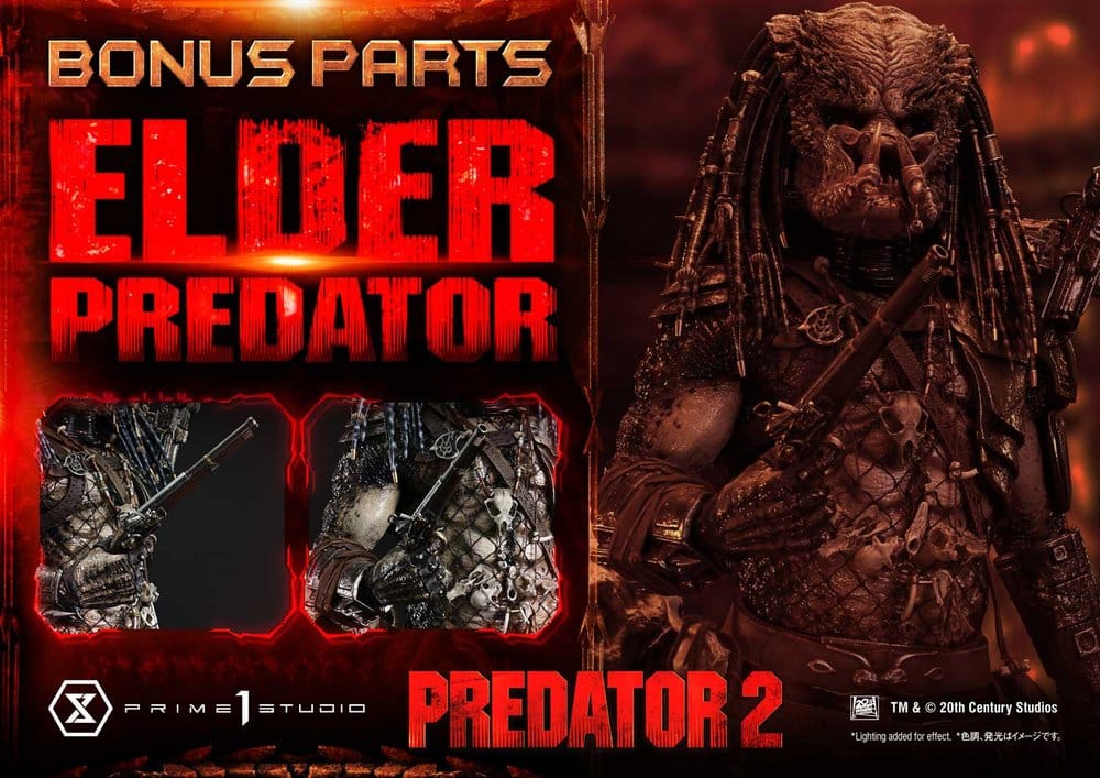 Predator 2 (Film) Museum Masterline Statue 1/3 Elder Predator DX Bonus Version - Prime 1 Studio Statues