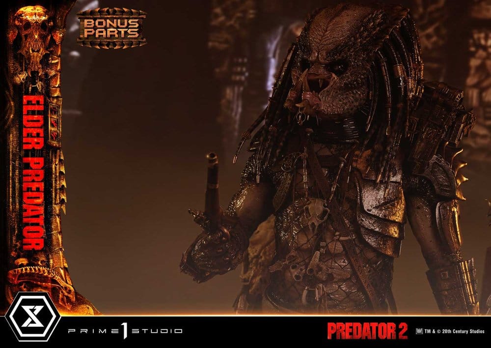 Predator 2 (Film) Museum Masterline Statue 1/3 Elder Predator DX Bonus Version - Prime 1 Studio Statues