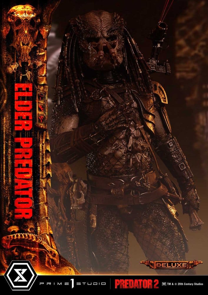 Predator 2 (Film) Museum Masterline Statue 1/3 Elder Predator DX Bonus Version - Prime 1 Studio Statues