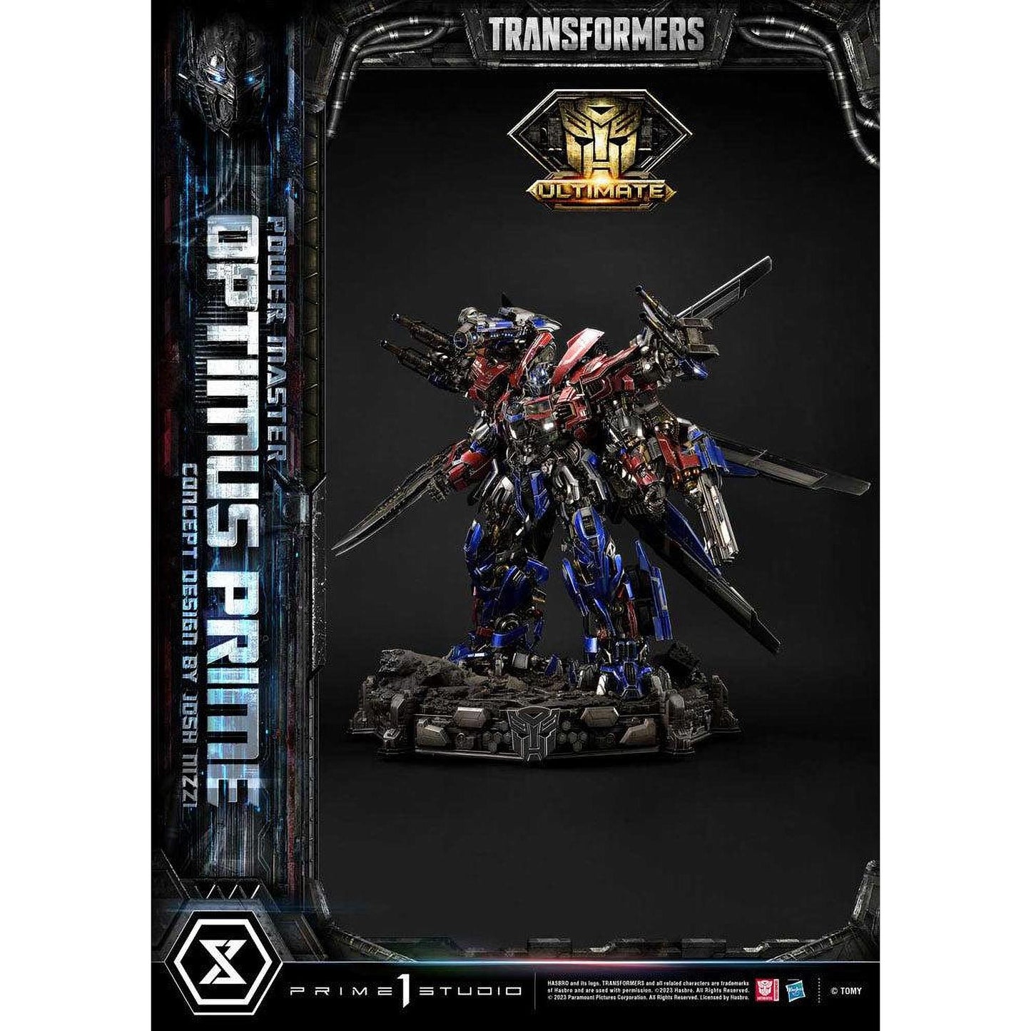 Transformers Museum Masterline Statue Powermaster Optimus Prime Concept by Josh Nizzi Ultimate Version 99 cm - Prime 1 Studio Statues & Busts
