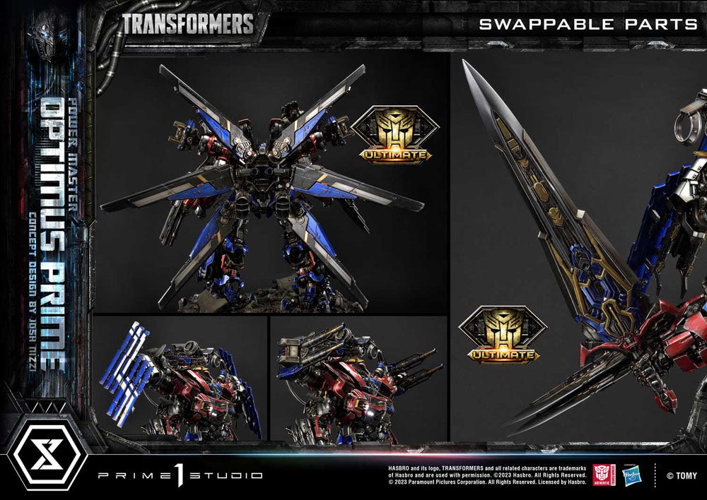 Transformers Museum Masterline Statue Powermaster Optimus Prime Concept by Josh Nizzi Ultimate Version 99 cm - Prime 1 Studio Statues & Busts