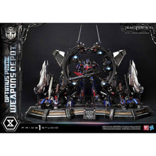 Transformers: Dark of the Moon (Film) Museum Masterline Statue Optimus Prime Weapons Depot Bonus Version 127 cm - Prime 1 Studio Statues & Busts