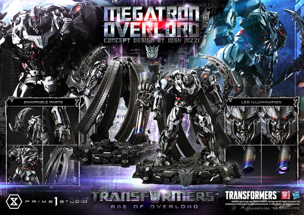 Transformers Generations I Museum Masterline Statue Megatron Overlord (Design by Josh Nizzi) Bonus Version 89 cm - Prime 1 Studio Statues & Busts