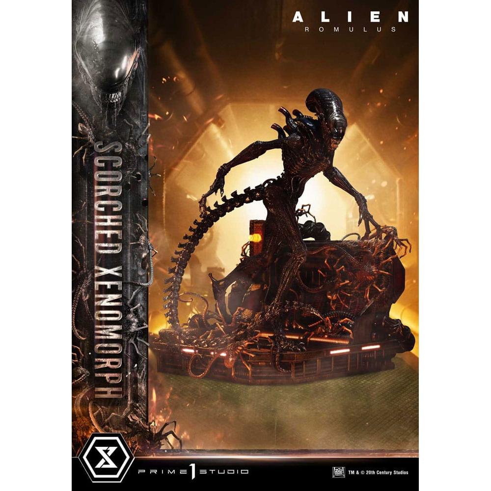 Alien: Romulus Museum Masterline XL Statue 1/3 Scorched Xenomorph 98 cm - Prime 1 Studio Statues