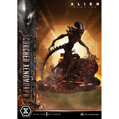Alien: Romulus Museum Masterline XL Statue 1/3 Scorched Xenomorph 98 cm - Prime 1 Studio Statues