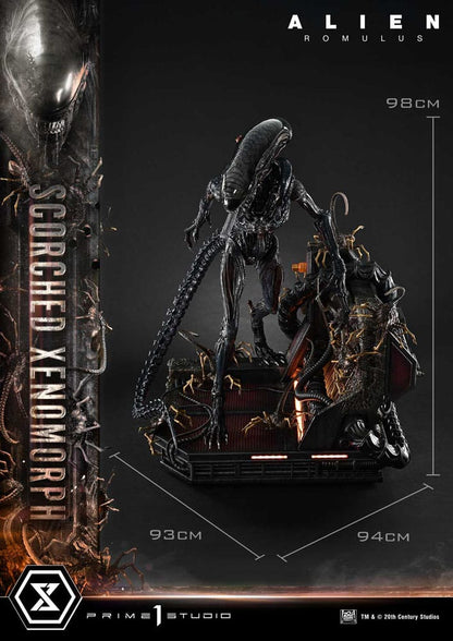 Alien: Romulus Museum Masterline XL Statue 1/3 Scorched Xenomorph 98 cm - Prime 1 Studio Statues