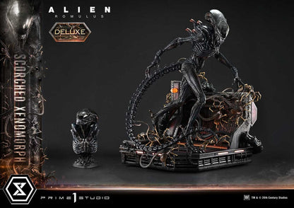 Alien: Romulus Museum Masterline XL Statue 1/3 Scorched Xenomorph Deluxe Version 98 cm - Prime 1 Studio Statues