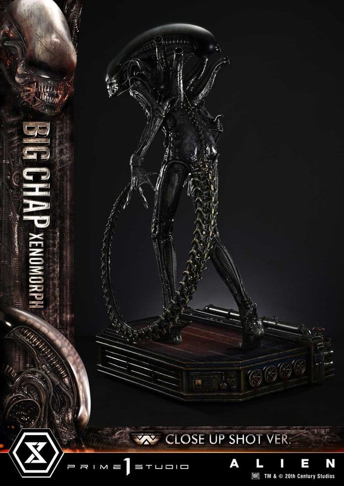 Alien (Film) Museum Masterline XL Statue 1/3 Big Chap Xenomorph Close Up Shot Ver. 100 cm - Prime 1 Studio Statues