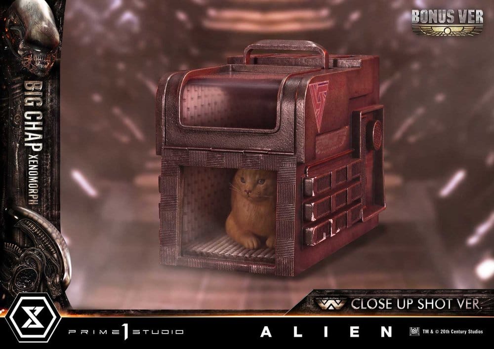 Alien (Film) Museum Masterline XL Statue 1/3 Big Chap Xenomorph Close Up Shot Ver. DX Bonus Version 100 cm - Prime 1 Studio Statues