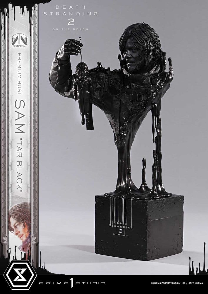 Death Stranding 2: On the Beach Premium Bust 1/3 Sam Tar Black 44 cm - Prime 1 Studio Statues & Busts