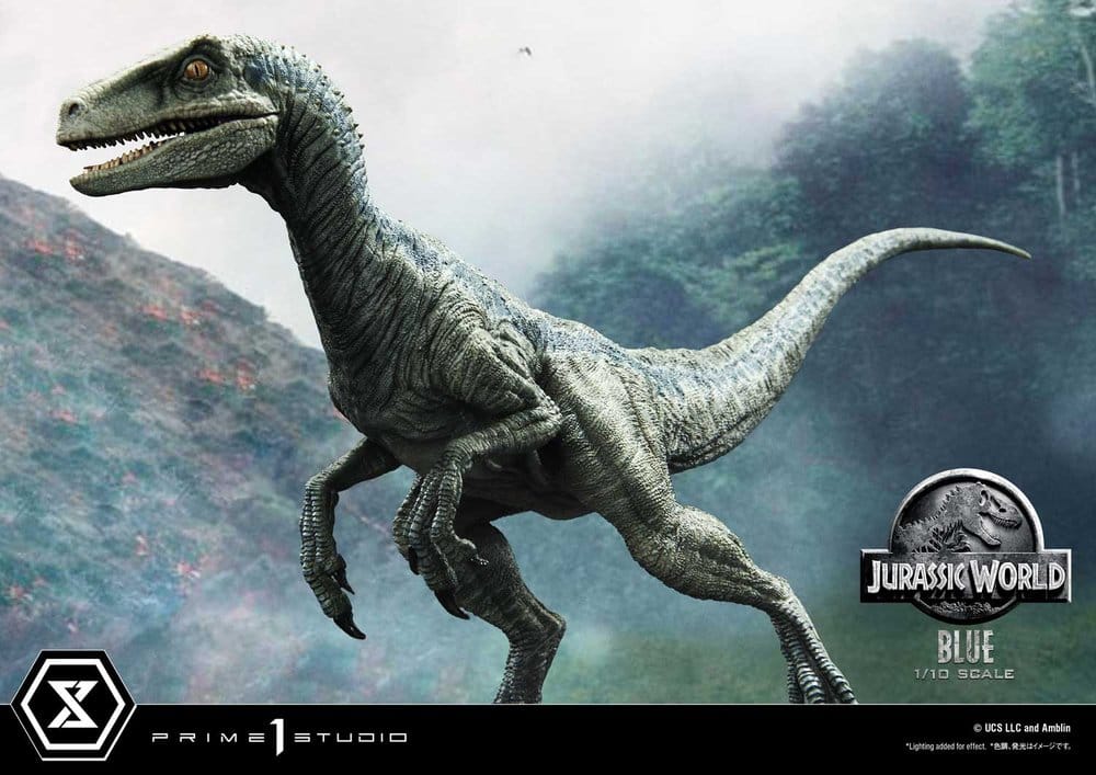 Jurassic World (Film) Prime Collectible Figures Statue 1/10 Blue 17 cm - Prime 1 Studio Statues & Busts