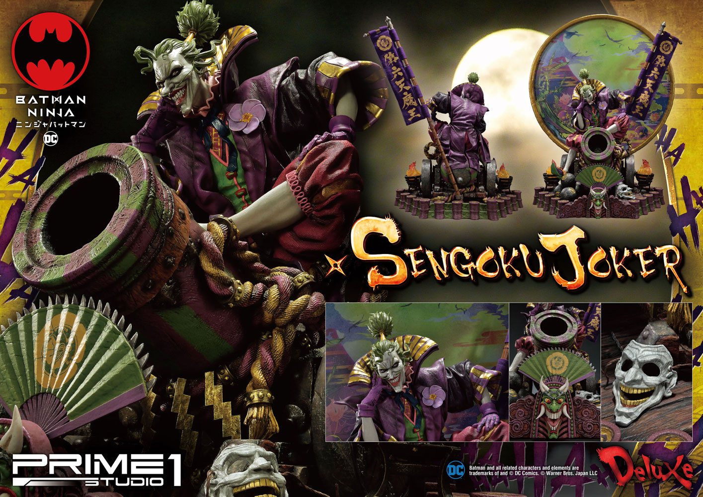 Batman Ninja Statue Sengoku Joker Deluxe Version 71 cm - Prime 1 Studio Statues & Busts