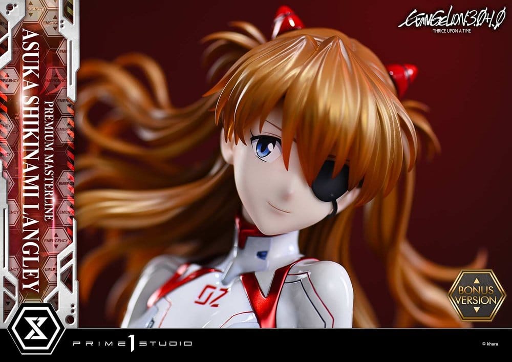 Evangelion: 3.0 + 1.0 Thrice Upon A Time Premium Masterline Series Statue 1/4 Asuka Shikinami Langley Bonus Ver. 46 cm - Prime 1 Studio Statues & Busts