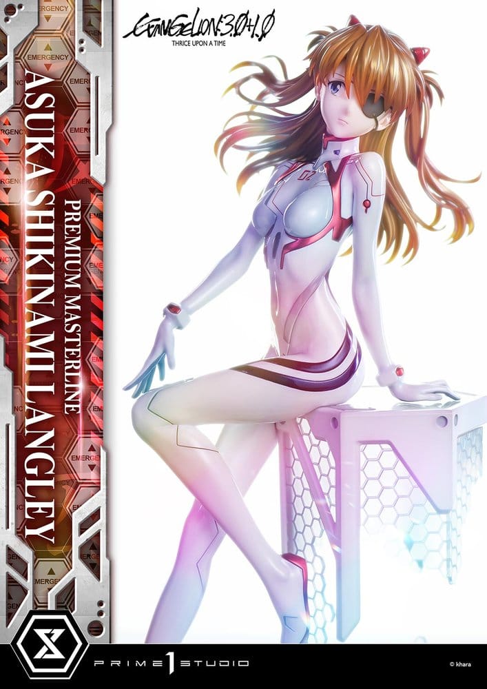 Evangelion: 3.0 + 1.0 Thrice Upon A Time Premium Masterline Series Statue 1/4 Asuka Shikinami Langley Bonus Ver. 46 cm - Prime 1 Studio Statues & Busts